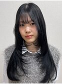 ワンホンレイヤー/ミルクティーブロンド/ダークブルー/木更津