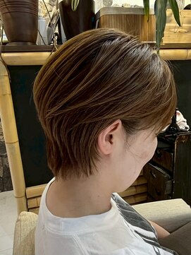 ヘアリゾート粋 リマ 銀座店(lima) 大人ショート/ブラウンベージュ
