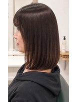 ヘアアトリエ ナイン 岡部店(hair atelier nine)&nbsp;ダークパープル/ナチュラルショート/ミルクブラウン/夏/福島市