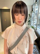 カイラ(KAILA)&nbsp;【KAILA】 インナーカラー　ステップカット　ボブ　◇奥村