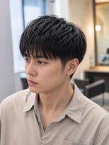 カラン エ ノエル(Calin et Noel)&nbsp;メンズショート無造作ヘア毛流れショート束感メンズカット
