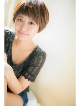 モッズ ヘア 福岡姪浜店(mod's hair) 元気印の★眉見せマッシュb