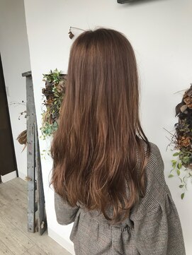 シーン(hair design SCENE) ≪谷添担当≫ブリーチ１回で叶うベージュカラー☆