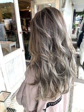 フェーディン(fa/din) ハイライトバレイヤージュグレージュ