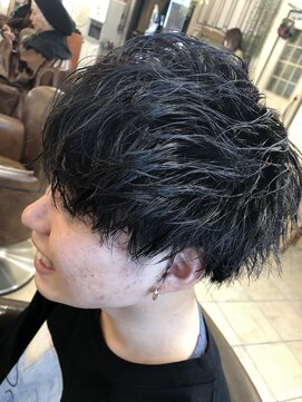 キャンバス バイ ネオリーブ 横浜西口(Canvas by neo.) 横浜★王道束感メンズマッシュミディアム