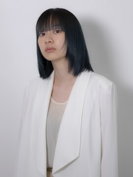 トニーアンドガイ 青山店(TONI & GUY) さら艶ネイビーミディアム