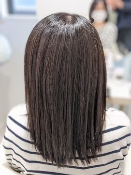 ビーエフサロン(BxF SALON) 伸ばしかけもお任せ!ツヤツヤ美髪ストレートのローレイヤー