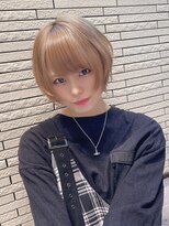 リアイス(Re:ICE)&nbsp;ミニウルフ/くすみブルー/流れるレイヤー/インナーハイライト