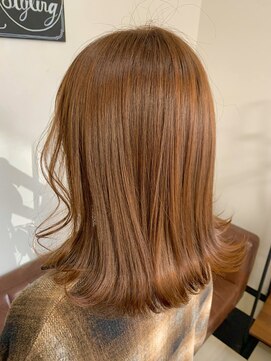 ヘアーデザインサロン スワッグ(Hair design salon SWAG) orange brown