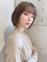 シェルター バイ トウキョウ(Shelter by TOKYO)&nbsp;前髪ありの小顔ボブヘア/大人かわいい