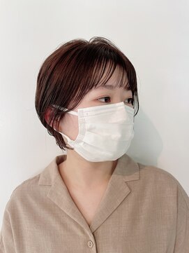 ヘアーサロン オーツー(HAIR SALON O+O) オイルをつけて簡単可愛いコンパクトショート