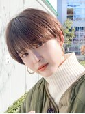 似合わせカット 横顔美人 くせ毛ショート 大場猛