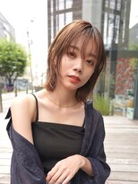 ニコ トウキョウ ヨコハマ(nico)&nbsp;ミディアムレイヤーカットボブウルフ/10代20代/インナーカラー