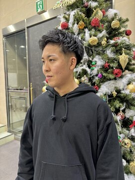 ゼスト 吉祥寺店(ZEST) 鈴木楓竜　刈り上げ短髪グリース仕上げ吉祥寺