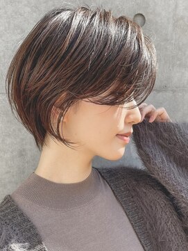 ハルキミナト ジャパン トウキョウ(HARUKI MINATO japan TOKYO) 20代30代40代50代耳かけショート前髪なしハンサムショートカット