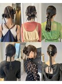 ドレスヘア大人気特集！似合わせヘアアレンジ