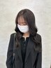 うねうねバイバイ♪前髪カット＋前髪ストレート　￥6120