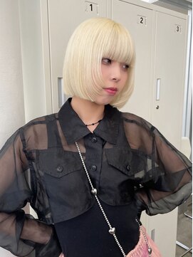 ジーナ(XENA) ブリーチ×ハイトーン×ホワイトカラー(渋谷)