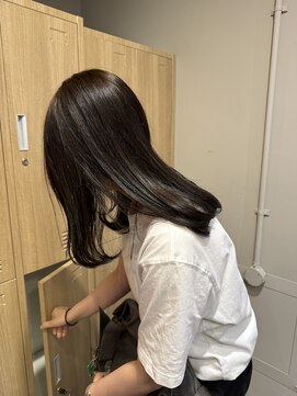 ローレンプラス(LOREN+) 透明感髪質改善ベージュダブルカラーミルクティーグレージュ