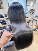 髪質改善トリートメント×ロングヘア