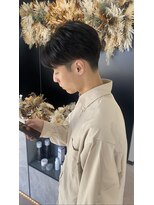 シロ(SHILO)&nbsp;センターパートショートスタイル