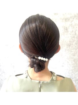 スタイル 横浜(STYLE) ヘアアレンジ/横浜/編みおろし/ハーフアップ