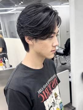 リベル(LIBER) センターパート/ニュアンスパーマ/ジェントルショート/八王子