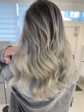 プルメリアドット(Plumeria.) バレイヤージュ