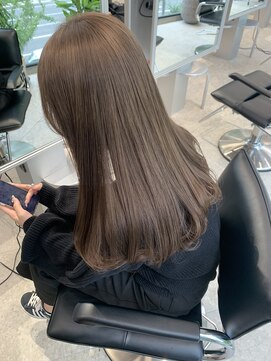 ペレ 梅田(PELE) 黒髪/ボブルフ/ネビージュ/小顔/ワンレン/梅田/髪質改善/前髪