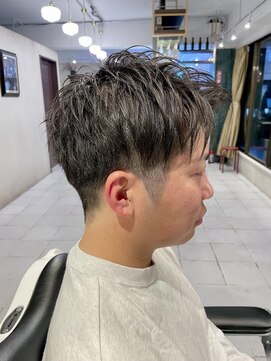 グレイスフルバーバーロンドン 大宮店(Graceful Barber London) 【30代 男性】ロンドンツーブロアップバング（大宮/バーバー）