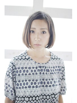 アウラ(Aula by marbles) ショートボブ/顎ラインボブ/大人ボブ/ココアブラウン[横浜]