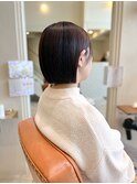 丸顔×ぱつっとボブ☆20代/30代/40代/50代