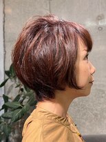 デュード(Dude)&nbsp;大人かわいいショート/40代50代60代70代/ブラウン