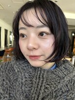 ビュートリアム265(BEAUTRIUM 265) ★ニュアンスパーマボブ シーフルー前髪 20代30