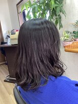アトリエルージュ&nbsp;ミディアム×デジタルパーマ