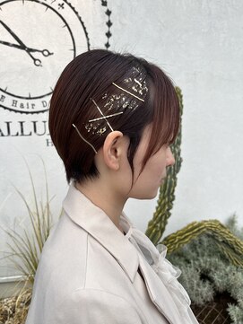 ヘアーデザイニングアリュール(Hair Desining ALLUЯE) お呼ばれヘアセット