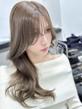 アクション 心斎橋店(ACTION) 20代30代レイヤーカット　顔まわりカット髪質改善トリートメント