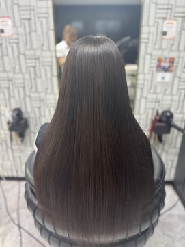 アローズ 久留米店(arose) 大人可愛い透明感立体感グレージュ×エアストレート