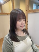 ティピ(tipi) フェイスフレーミング×レイヤーカット