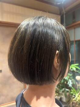 つきひの写真/当店はオーガニックヘナと草木染めのみの自然派美容室です。植物の香り溢れる店内でおくつろぎください♪