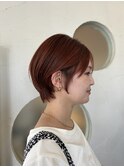 ショートに映える夏カラー