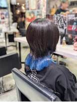 トーキョー オタクヘアー(TOKYO OTAKU HAIR)&nbsp;にじさんじ 四季凪アキラ/推しカラー/インナーカラー/青/ウルフ