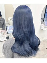 フウ(fuh)&nbsp;ブルー/ブルーブラック/ダブルカラー/艶髪/髪質改善