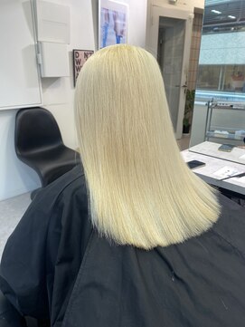 ペレ 渋谷(PELE) くびれヘア/アプリコットオレンジ/夏のヘアアレンジ/渋谷