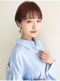 ショートボブ髪型20代30代40代50代前髪あり前髪無し面長丸顔