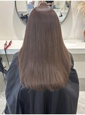 ブリーチなしで作るアッシュブラウン