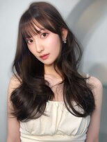 ボタン ハカタ(VOTAN hakata) ◎ 暗めカラー/前髪/顔まわりカット/ブラウンベージュ/博多 ◎