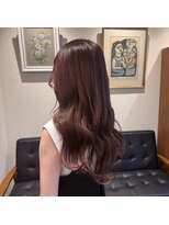 アルマヘアー(Alma hair by murasaki)&nbsp;◎ロングスタイルのピンクブラウンカラー◎