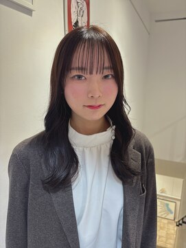 バズ(BUZZ) アッシュグレー×韓国巻