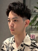 メンズサロン ブロック(Men's Salon bloc)&nbsp;アップバング ビジネス 30代40代 ツーブロック メンズショート